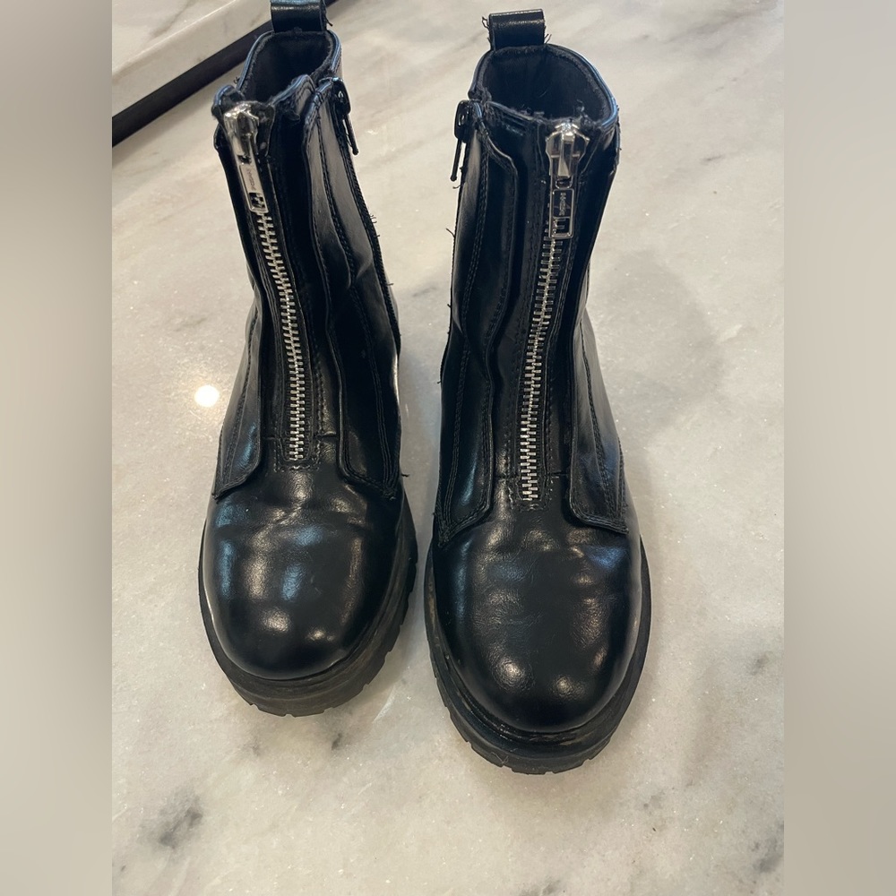 Zara black boots